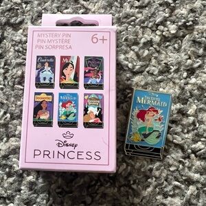 Loungefly Disney Princess VHS Case Enamel Pin - The Little Mermaid